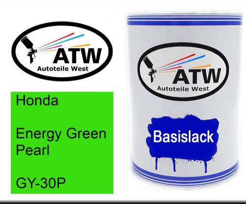 Honda, Energy Green Pearl, GY-30P: 500ml Lackdose, von ATW Autoteile West.